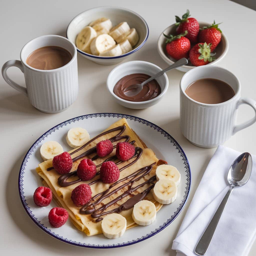 Homemade Sweet Crepes