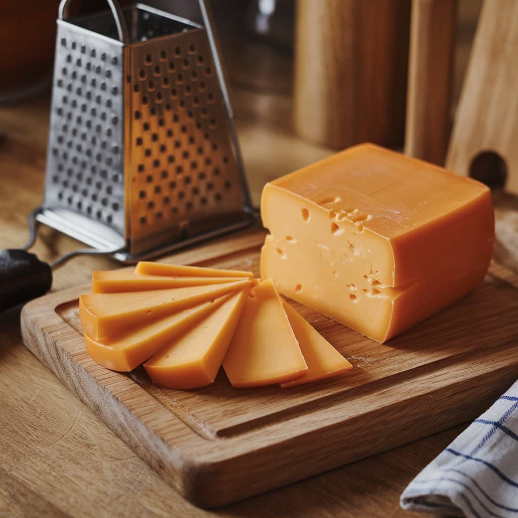What Are the Three Best Cheeses for Mac and Cheese Baked? harp cheddar cheese, a classic choice for mac and cheese.