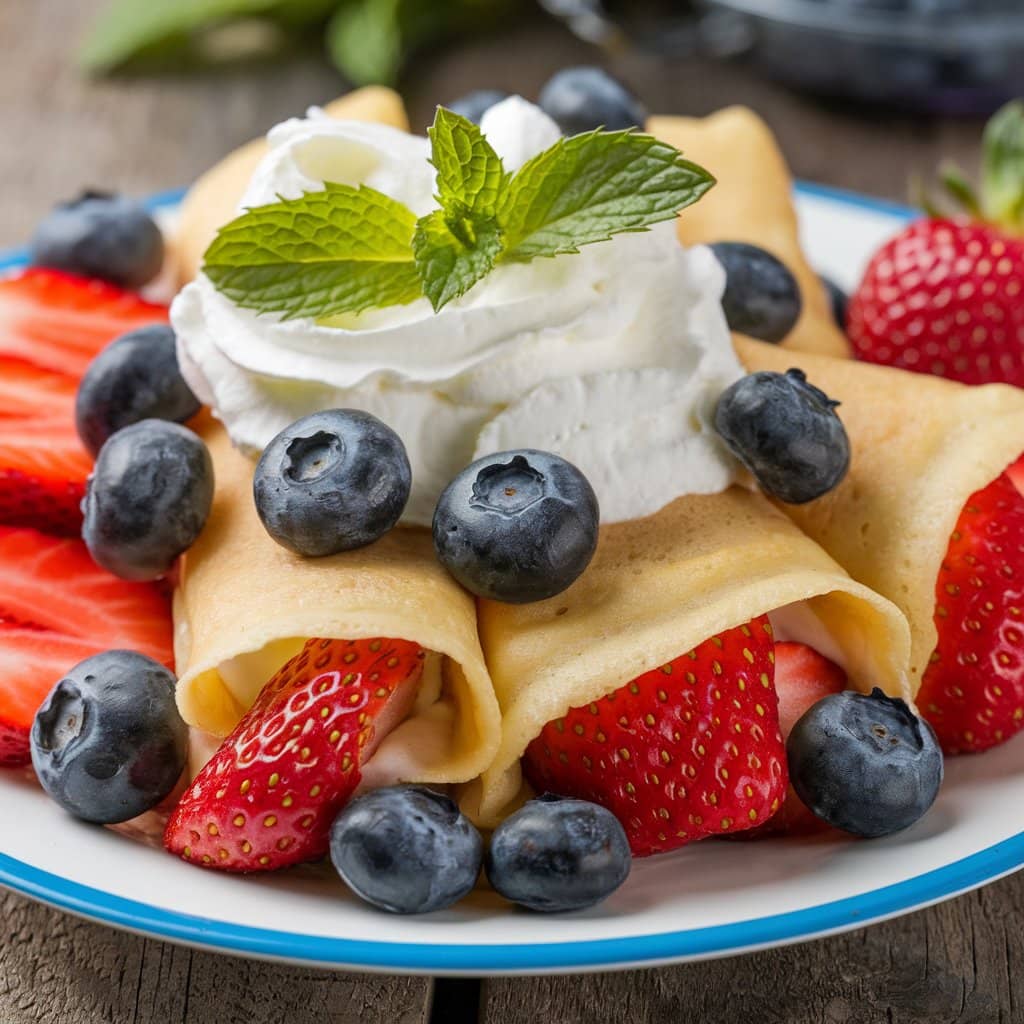 Homemade Sweet Crepes