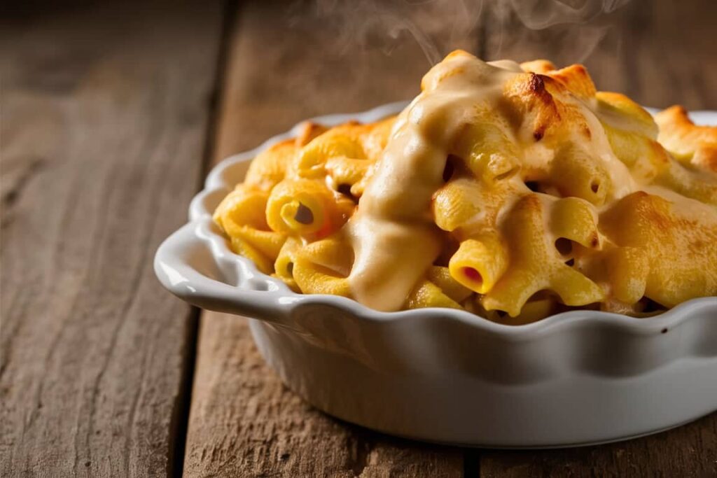 Is ditalini pasta the same as macaroni? Macaroni pasta soaked in creamy cheese—comfort food at its finest